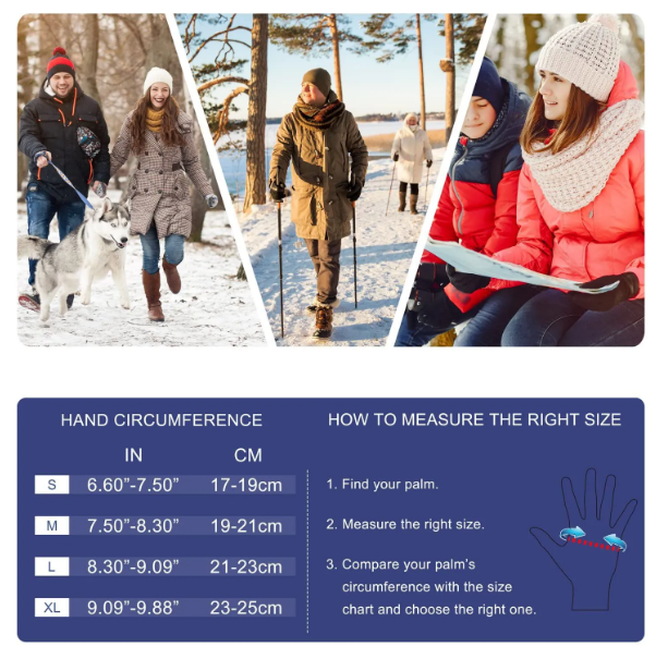 Seloara Thermal Fleece Gloves